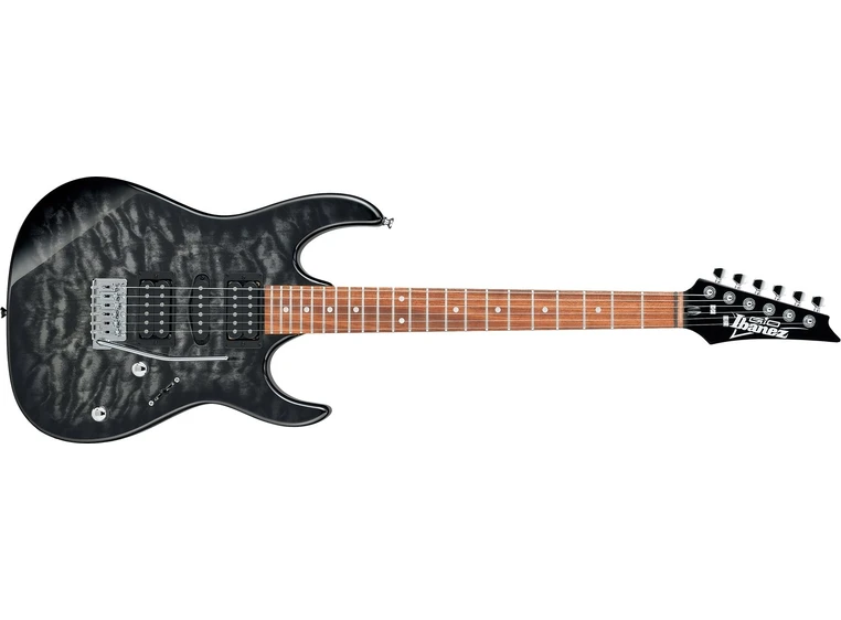 Ibanez GRX70QA-TKS Transparent Black Sunburst 